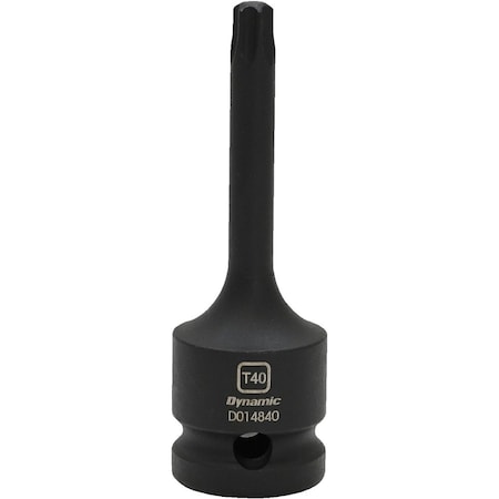 Dynamic Tools 1/2" Drive Torx Hex Head, T40, Bit Impact Socket D014840